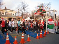 Race Photo  The 2009 running of the Holiday Hustle 5K put on by Running Fit in Dexter Michigan on a sunny but 28 degree on December 5, 2009. : 5K, Fitness, Race, Running, Kasdorf